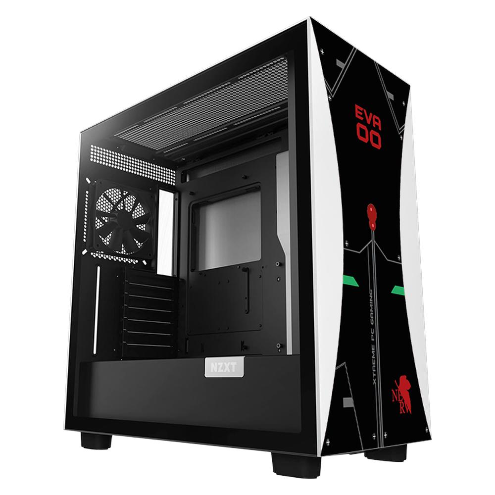 Foto 2 pulgar | Gabinete Gamer Xtreme Pc Gaming Evangelion Edition Media Torre Atx/micro Atx/itx Fan 2x120mm Usb-c Cristal Templ