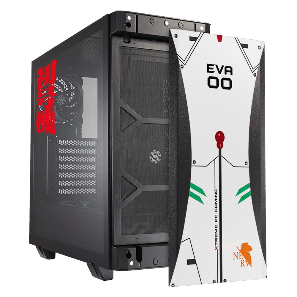 Foto 4 pulgar | Gabinete Gamer Xtreme Pc Gaming Evangelion Edition Cxtevinbk Media Torre Atx/micro Atx/itx Fan 2x120mm Cristal Temp