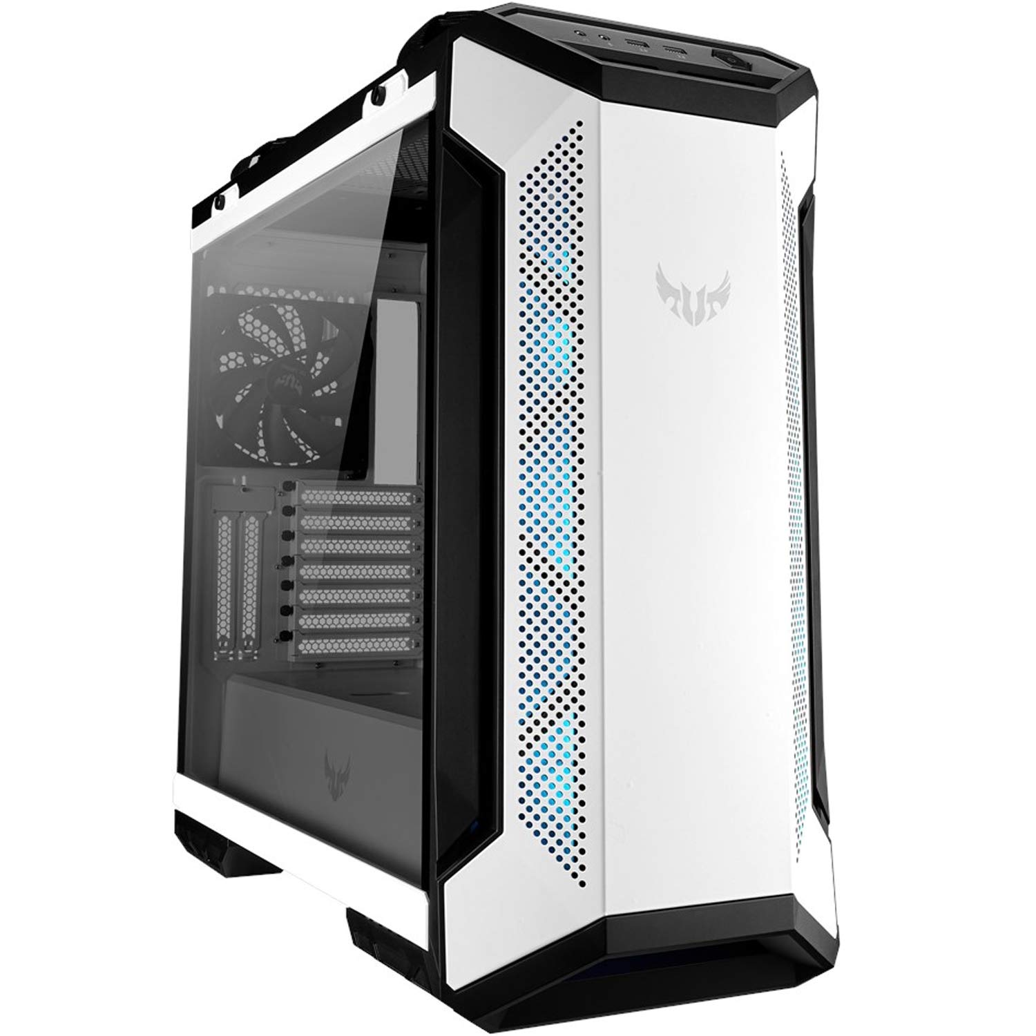 Foto 2 pulgar | Funda De Ordenador Asus Tuf Gaming Gt501 Blanca Eatx Con 4 Ventiladores - Venta Internacional.