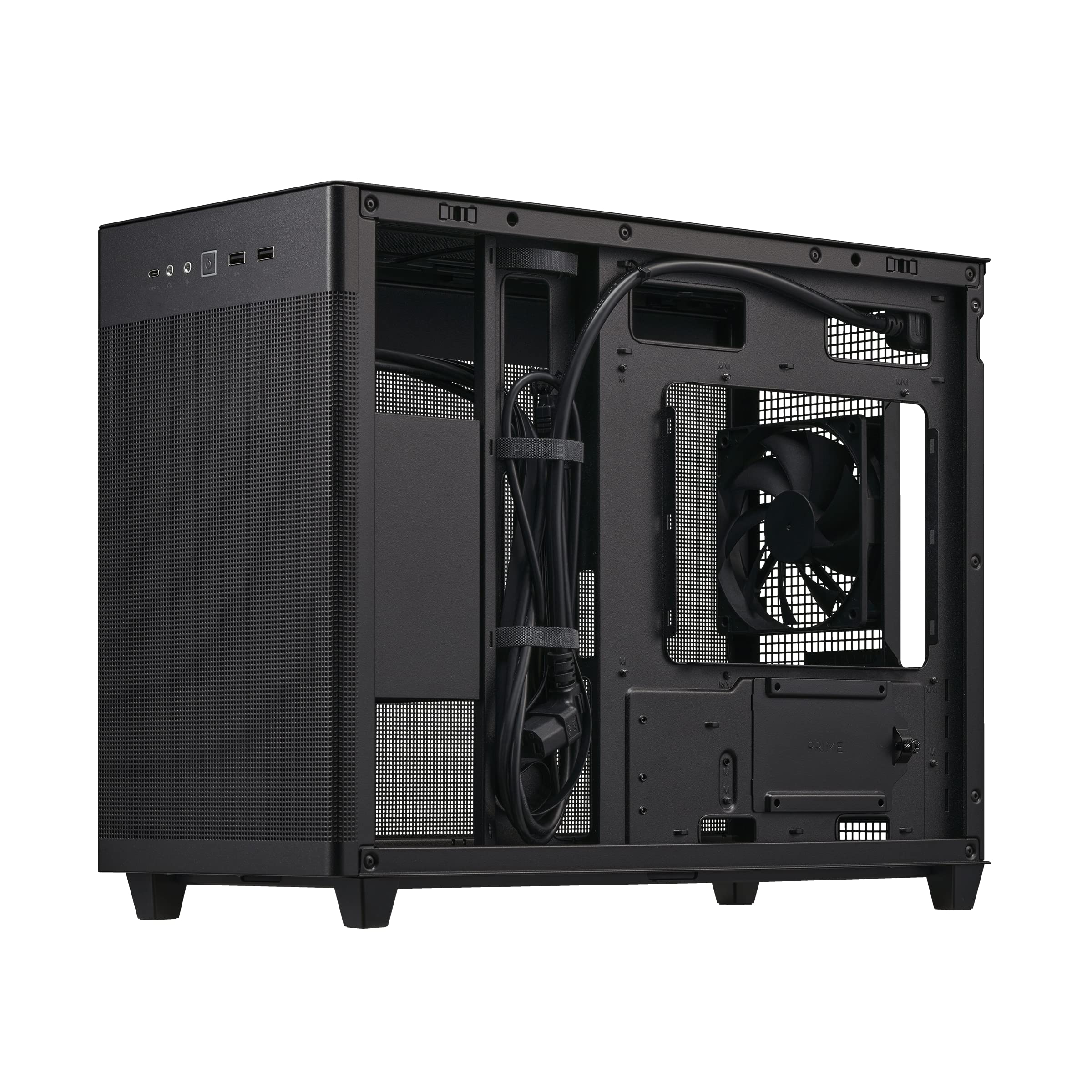 Foto 8 pulgar | Funda De Ordenador Asus Prime Ap201 33l Microatx Negra - Venta Internacional.