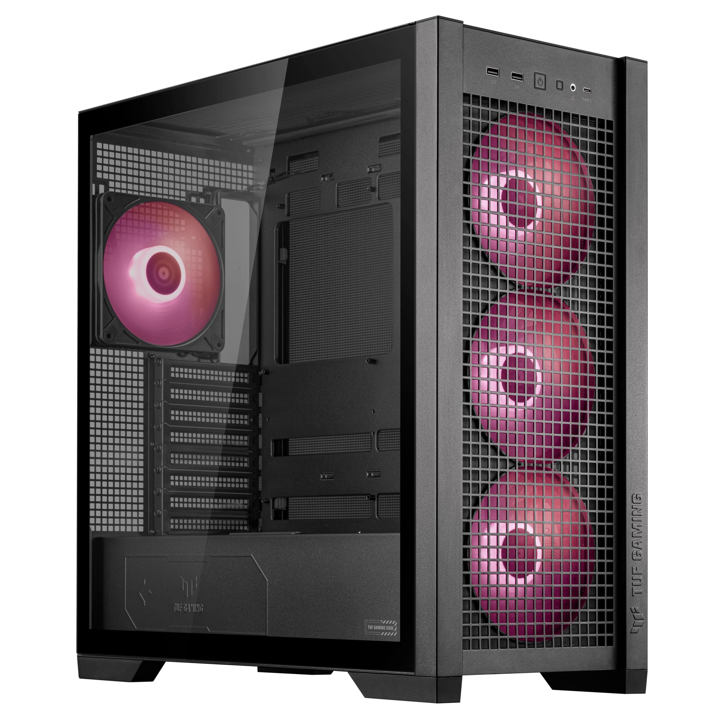 Foto 2 pulgar | Funda Atx Mid-tower Para Asus Tuf Gaming Gt302 Argb Con 4 Ventiladores - Venta Internacional.