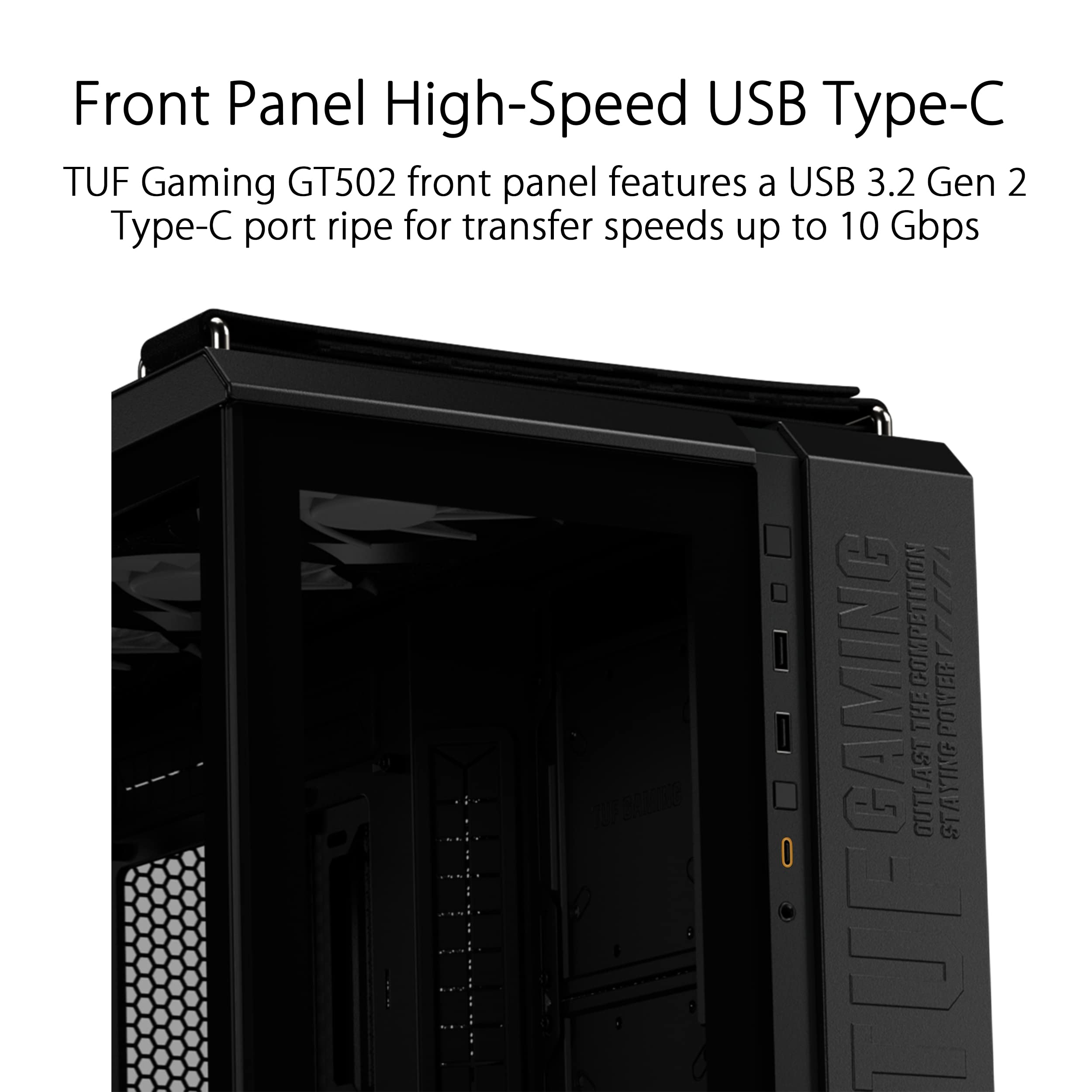 Foto 6 pulgar | Carcasa De Ordenador Asus Tuf Gaming Gt502 Atx Mid-tower Con Rgb - Venta Internacional.