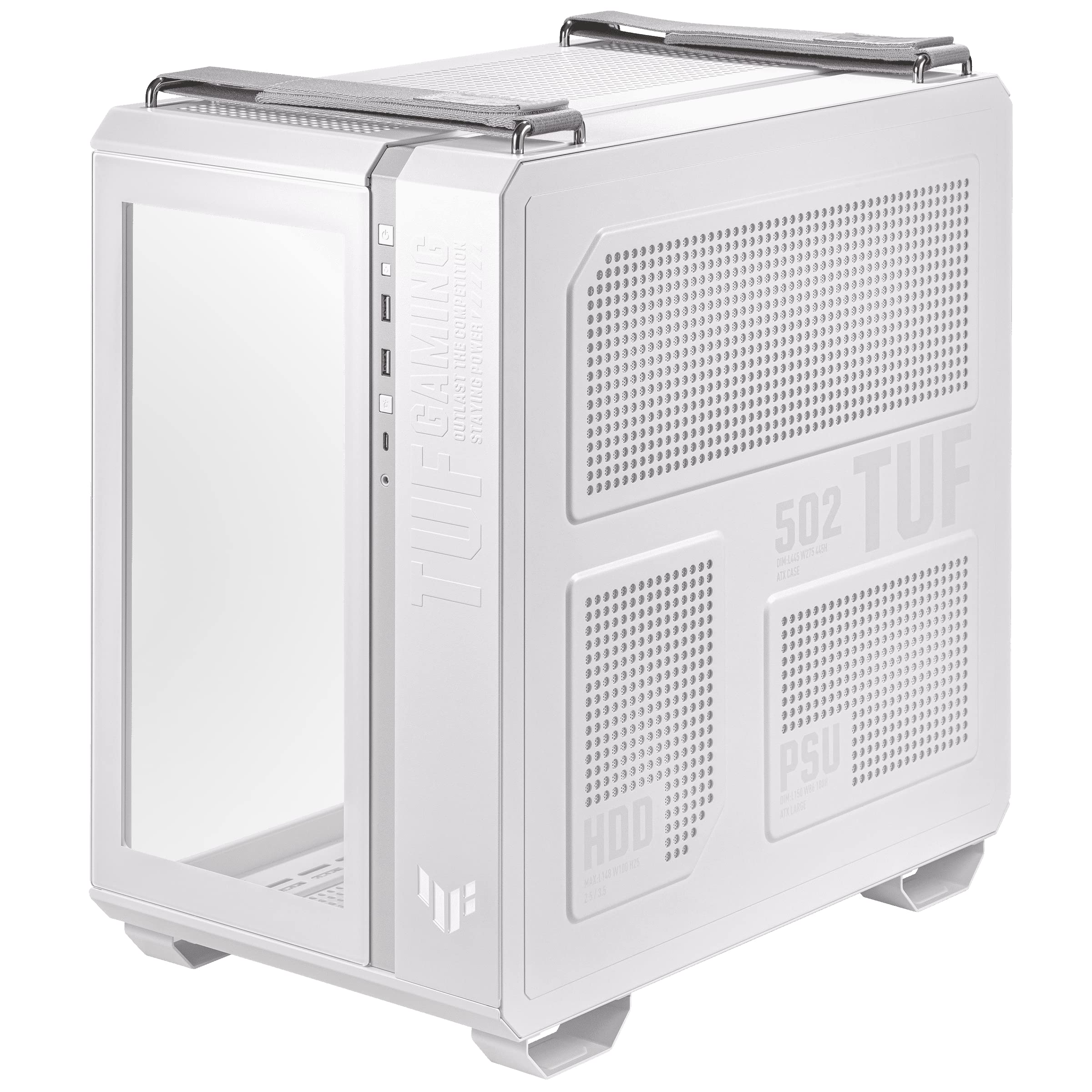 Foto 7 pulgar | Carcasa De Ordenador Asus Tuf Gaming Gt502 White Atx Mid-tower - Venta Internacional.