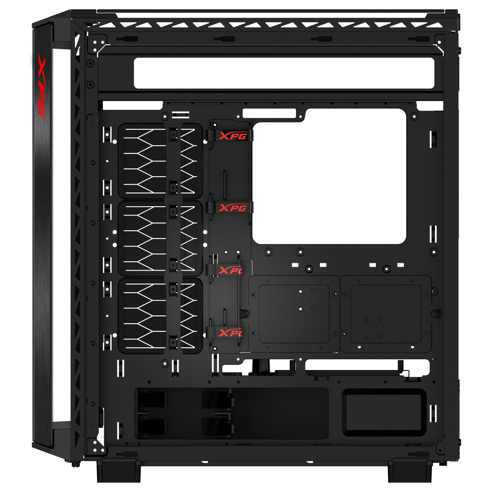 Foto 4 pulgar | Gabinete Xpg Battlecruiser Ii Con Ventana, Midi-tower, Atx/eatx/micro Atx/mini-itx, Usb 3.2, Sin Fuente, 4 Venti