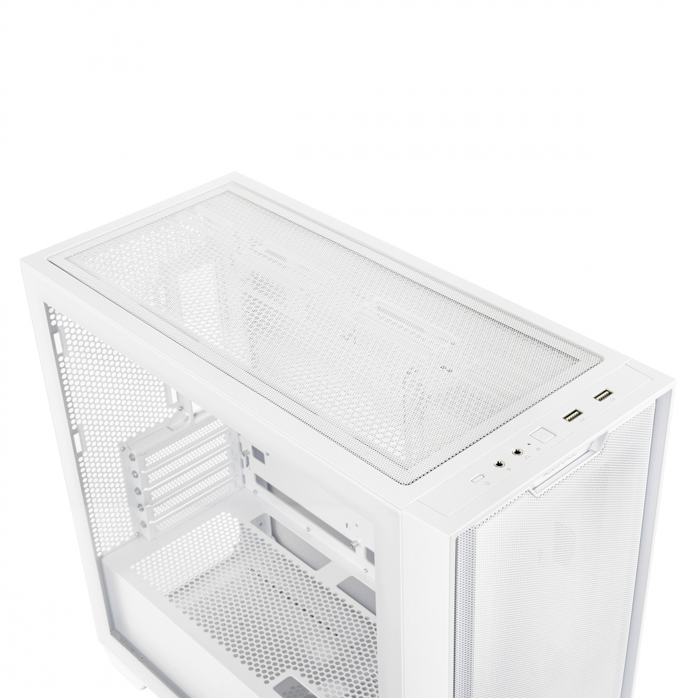 Foto 6 pulgar | Gabinete Asus A21 Case Con Ventana, Mini-tower, Micro Atx/mini-itx, Usb 3.0, Sin Fuente/ventiladores Instalados, Blanco