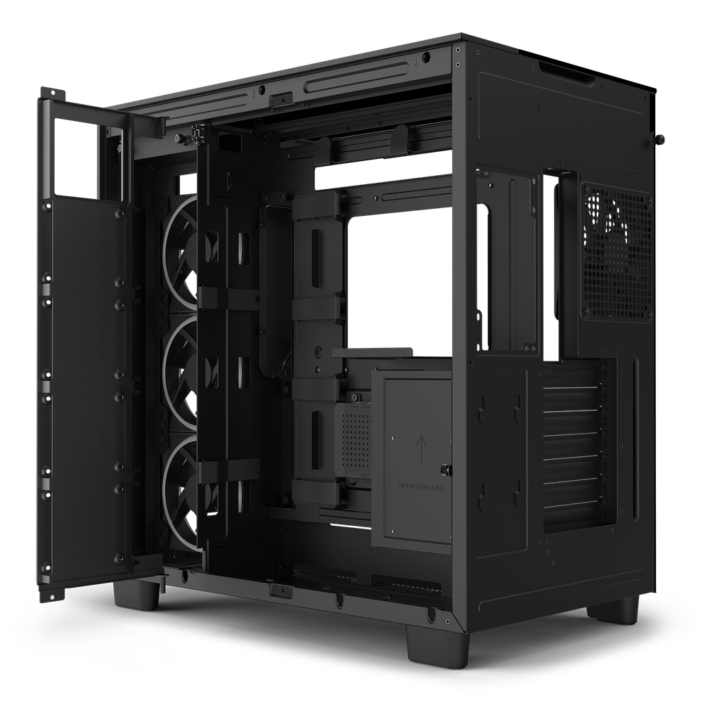 Foto 7 pulgar | Gabinete Nzxt H9 Elite Con Ventana Rgb, Midi-tower, Mini-itx/micro-atx/atx, Usb 3.2, Sin Fuente, 4 Ventiladores R