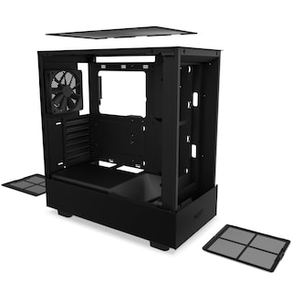 Foto 4 | Gabinete Nzxt H5 Flow Con Ventana, Midi-tower, Mini-itx/micro-atx/atx/eatx, Usb 3.2, Sin Fuente, 2 Ventiladores