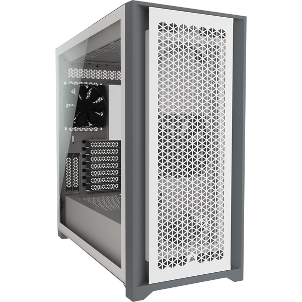 Foto 2 pulgar | Gabinete Corsair 5000d Airflow Con Ventana, Midi-tower, Atx/eatx/itx, Sin Fuente, Blanco