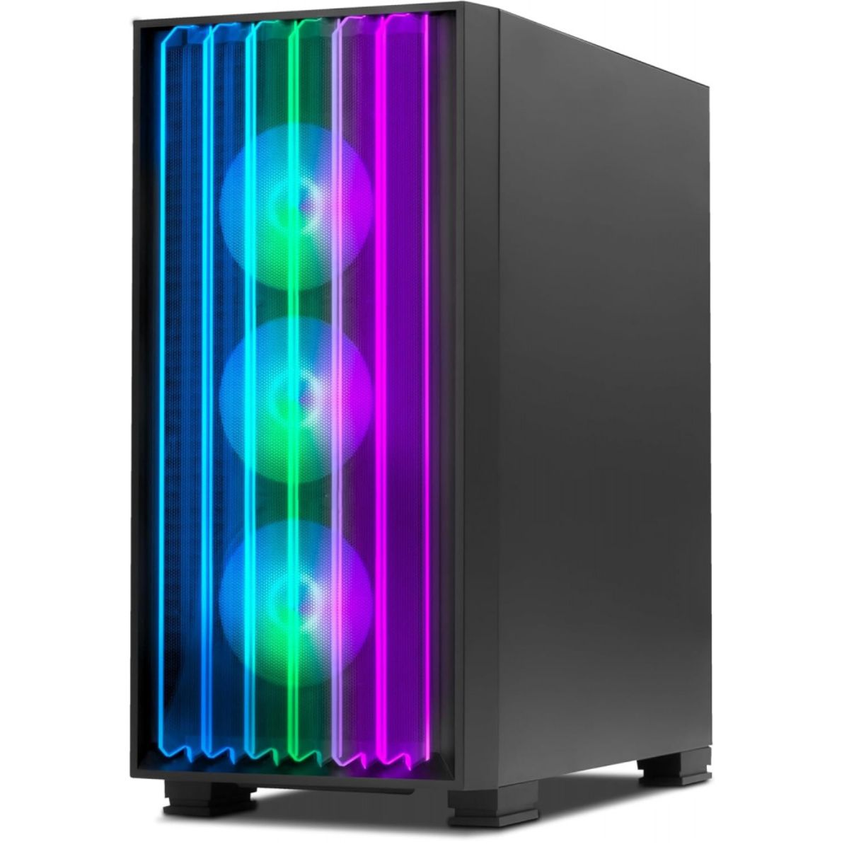 Foto 2 | Gabinete Yeyian Mirage X Con Ventana, Midi-tower, Atx/micro-atx/itx, Usb 3.2, Sin Fuente, Sin Ventiladores Instalado