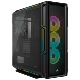 Foto 1 | Gabinete Corsair Icue 5000t Con Ventana Rgb, Midi Tower, Atx, Usb 3.0, Sin Fuente, Negro