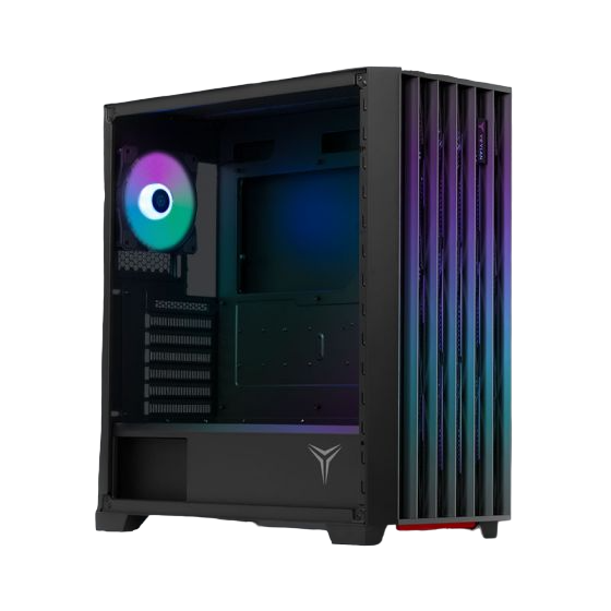 Foto 2 pulgar | Gabinete Yeyian Phoenix Con Ventana, Midi-tower, Atx/micro-atx/mini-itx, Usb 3.2, Sin Fuente, 4 Ventiladores Arg