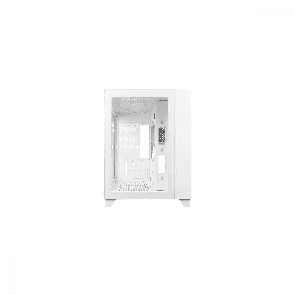 Gabinete Game Factor Csg570-wh Con Ventana, Midi-tower, Micro-atx/mini-itx, Usb 2.0/3.0, Sin Fuente, Sin Ventilador