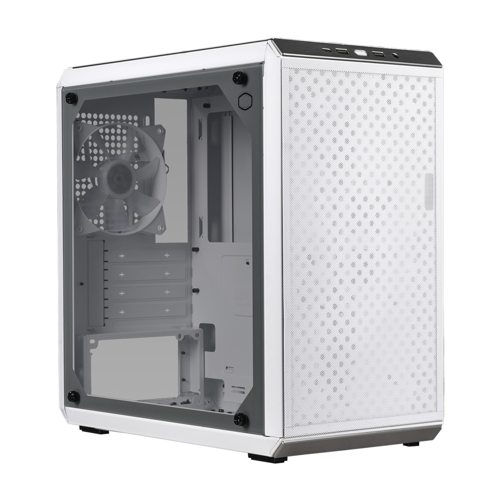 Gabinete Cooler Master Masterbox Q300l V2 con Ventana Mini-Tower Micro-ATX/Mini-ITX USB 3.2 sin Fuente 1 Ventilador