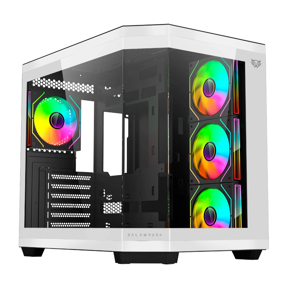 Foto 2 pulgar | Gabinete Balam Rush Tank Super 9600 Tb Con Ventana Rgb Midi-tower Atx/micro-atx/itx Usb 3.0/2.0 Sin Fuente 4 Ventilador