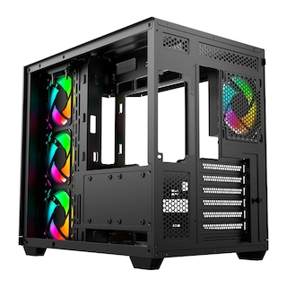 Foto 3 | Gabinete Balam Rush Tank Super 9600 Tb Con Ventana Rgb Midi-tower Atx/micro-atx/itx Usb 3.0/2.0 Sin Fuente 4 Ventilador