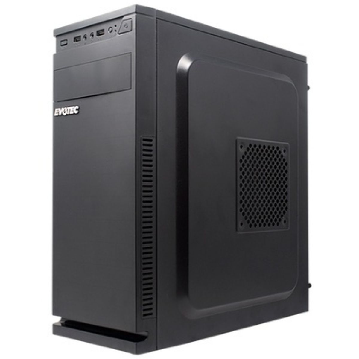 Foto 2 pulgar | Gabinete Evotec Bardi, Midi-tower, Atx/mini Atx/micro Atx, Usb 2.0, Con Fuente De 600w, Sin Ventiladores Instalados, N