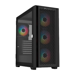 Foto 1 | Gabinete Balam Rush Carbono Twin Mate 7000 Con Ventana Rgb, Midi-tower, Atx/micro-atx/mini-itx, Usb 3.0/2.0, Sin