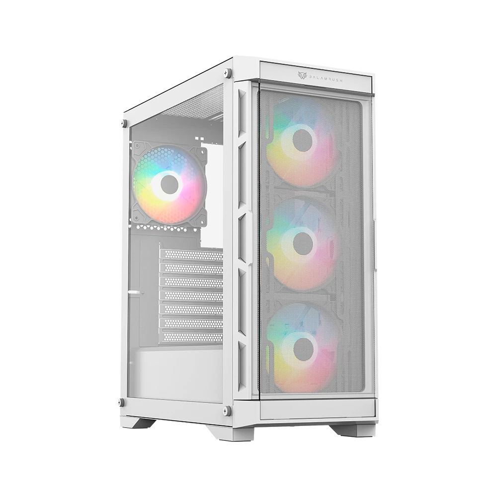 Foto 4 pulgar | Gabinete Balam Rush Carbono Twin Mate 5000 Con Ventana Rgb, Midi-tower, Atx/micro-atx/mini-itx, Usb 3.0/2.0, Sin