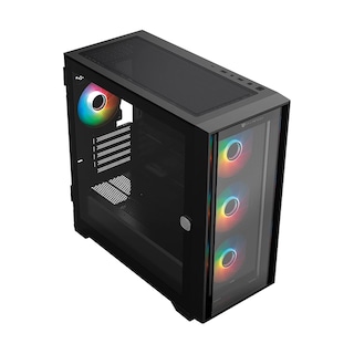 Foto 2 | Gabinete Balam Rush Carbono Twin Mate 8000 Con Ventana Rgb, Midi-tower, Micro-atx/mini-itx, Usb 3.0/2.0, Sin Fue