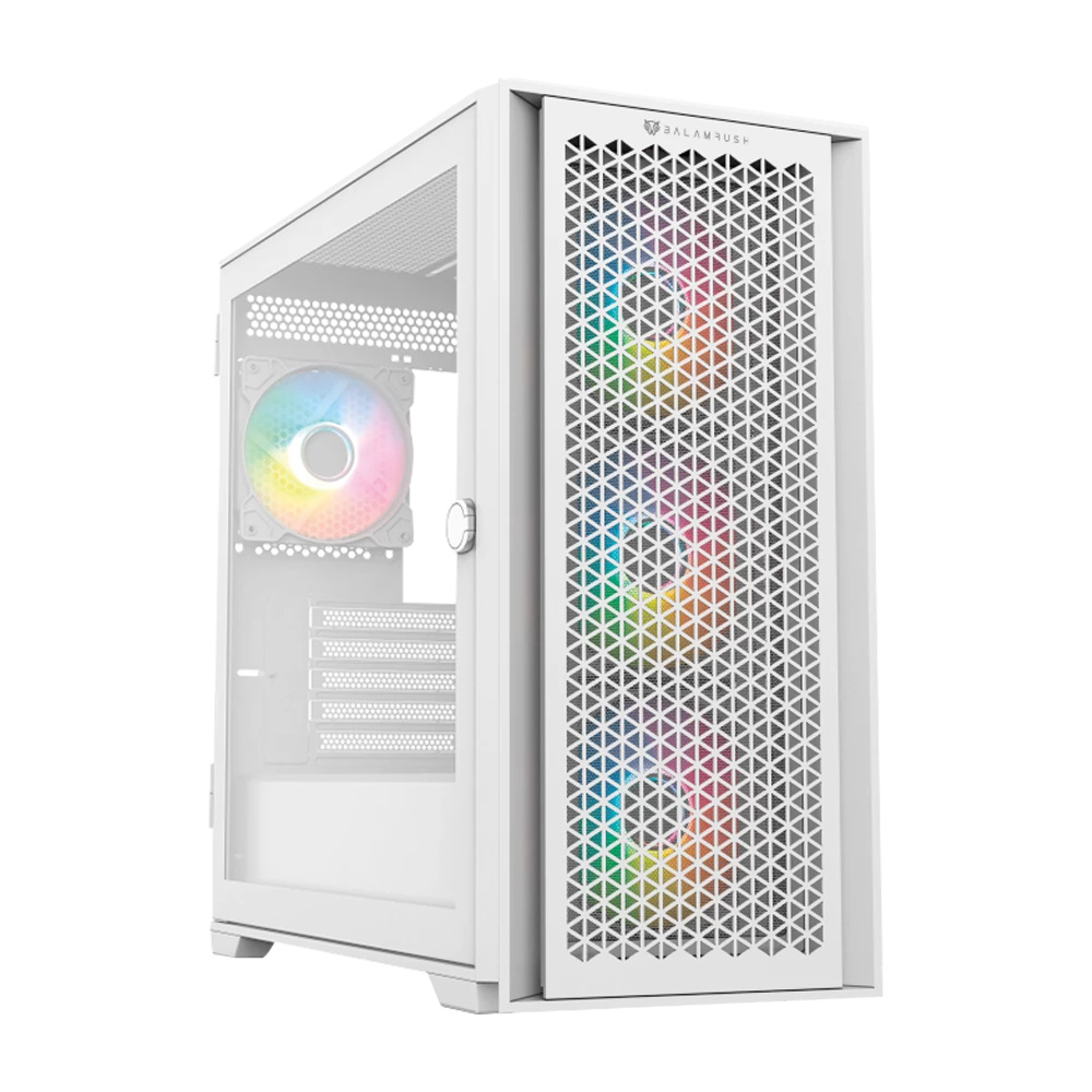 Foto 2 pulgar | Gabinete Balam Rush Carbono Twin Mate 6000 con Ventana RGB y 4 Ventiladores