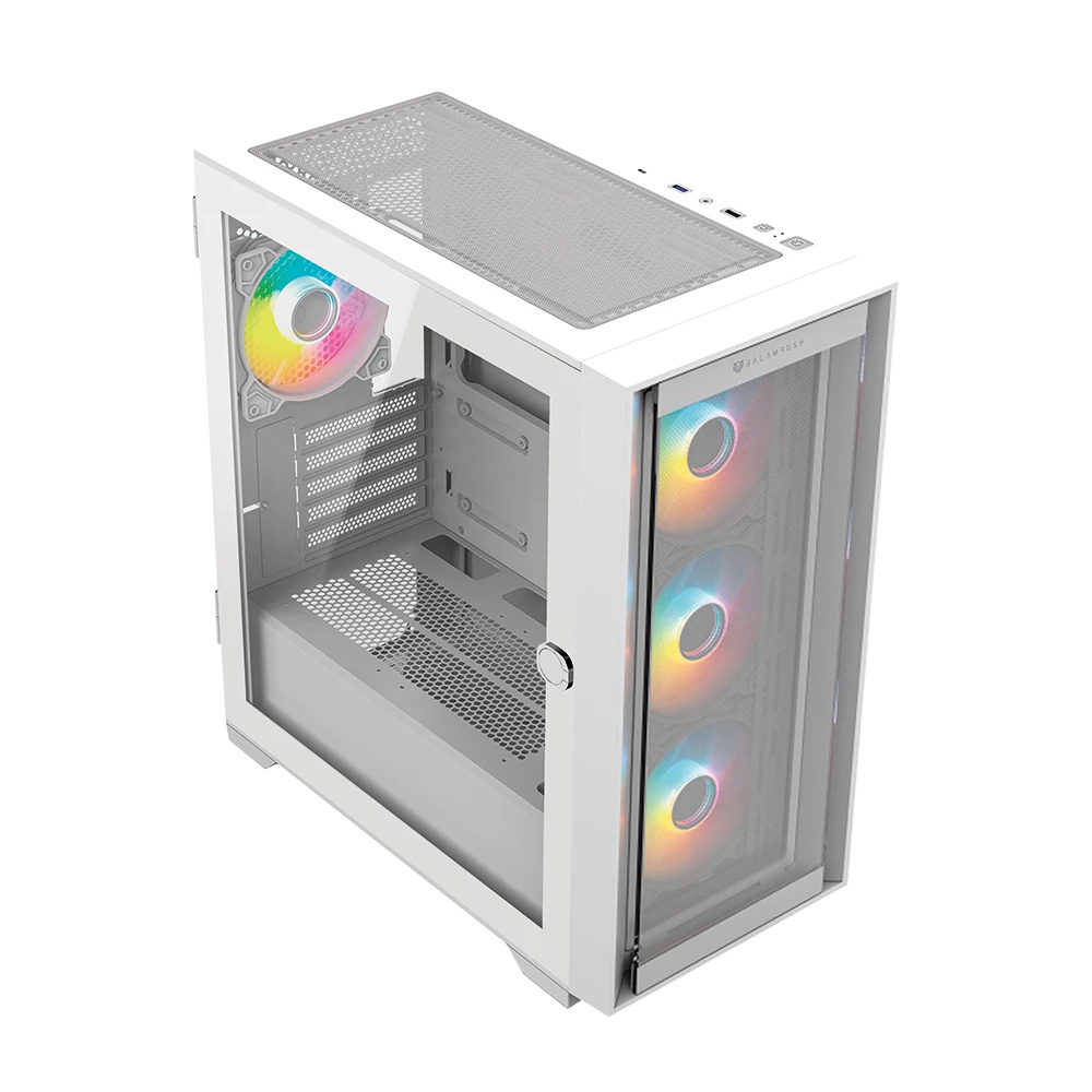 Foto 2 | Gabinete Balam Rush Carbono Twin Mate 6000 con Ventana RGB y 4 Ventiladores