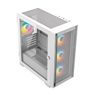 Foto 2 | Gabinete Balam Rush Carbono Twin Mate 6000 con Ventana RGB y 4 Ventiladores