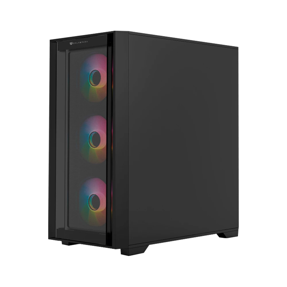 Foto 4 pulgar | Gabinete Balam Rush Carbono Twin Mate 6000 con Ventana RGB y 4 Ventiladores