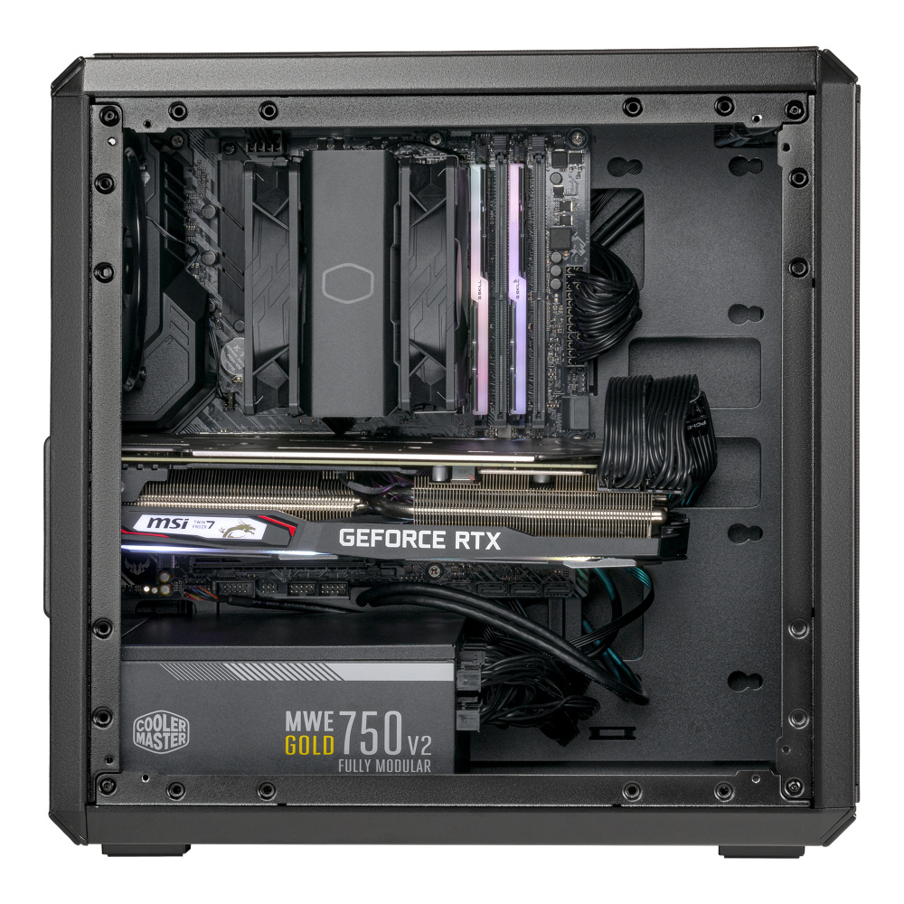 Foto 5 pulgar | Gabinete Cooler Master Masterbox Q300l V2 Con Ventana