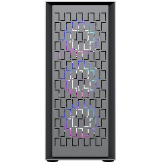 Foto 3 | Gabinete Yaguaret Bushido E con Ventana RGB Tower ATX/EATX/ITX/Micro ATX 3 Ventiladores ARGB y Gestión de Cables
