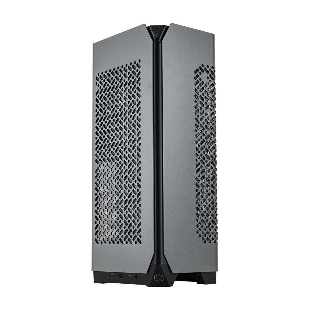 Gabinete Cooler Master Ncore 100 Max, Mini-itx, Itx, Usb 3.2, Con Fuente 850w, 1 Ventilador Instalado, Gris