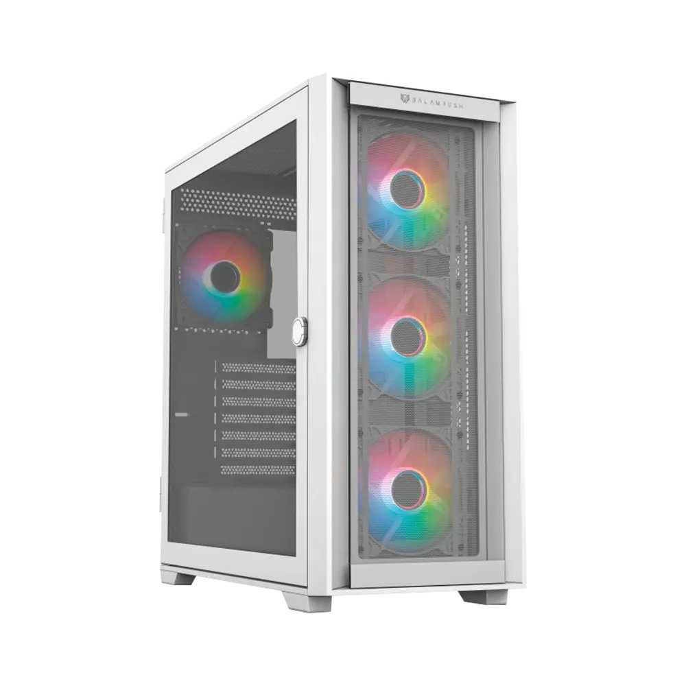 Foto 2 pulgar | Gabinete Balam Rush Carbono Twin Mate 9000 con Ventana RGB y 4 Ventiladores Full-Tower ATX/E-ATX/Micro-ATX/Mini-ITX Bl