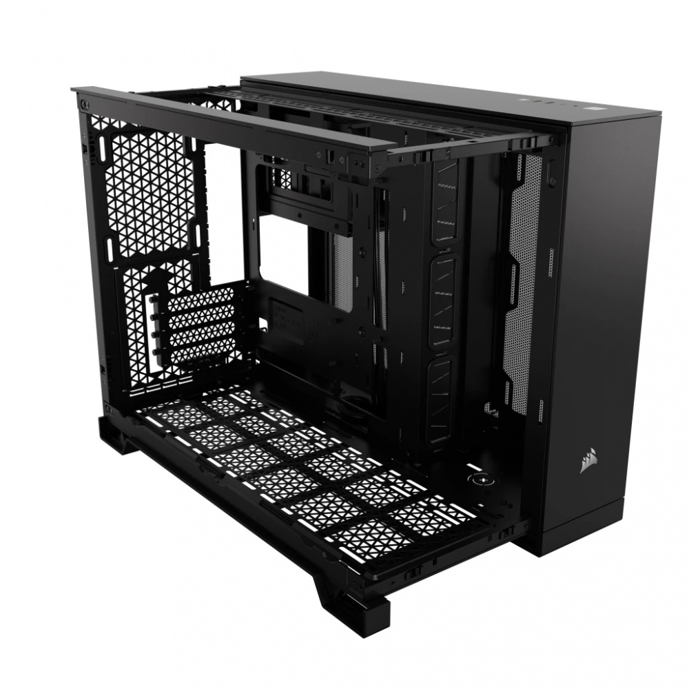 Foto 3 pulgar | Gabinete Corsair con Ventana 2500d Airflow Midi-Tower Micro-atx/mini-itx USB 3.2 Sin Fuente Sin Ventiladores Instalados