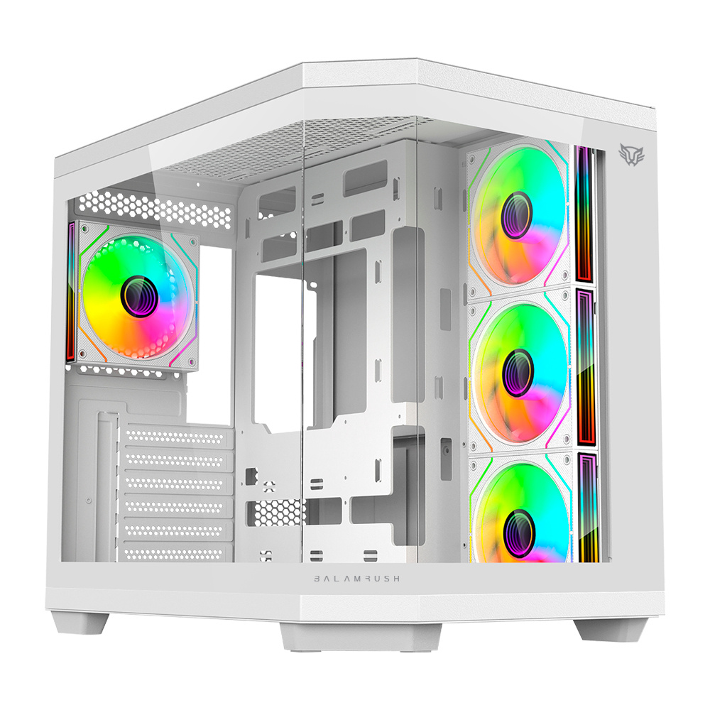 Gabinete Balam Rush Tank Super 9600 Tb Con Ventana Rgb, Midi-tower, Atx/micro-atx/itx, Usb 3.0/2.0, Sin Fuente, 4