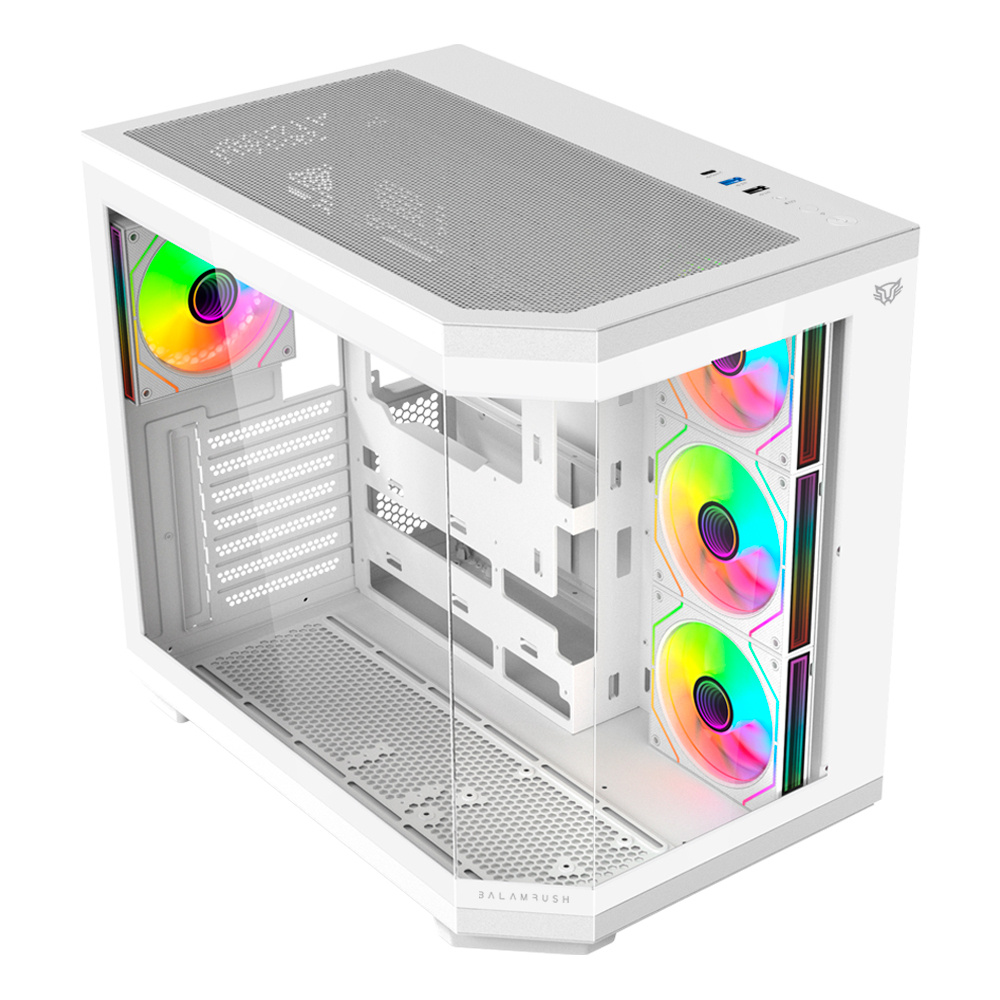 Foto 3 pulgar | Gabinete Balam Rush Tank Super 9600 Tb Con Ventana Rgb, Midi-tower, Atx/micro-atx/itx, Usb 3.0/2.0, Sin Fuente, 4