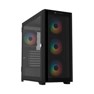 Foto 1 | Gabinete Balam Rush Carbono Twin Mate 9000 con Ventana RGB sin Fuente
