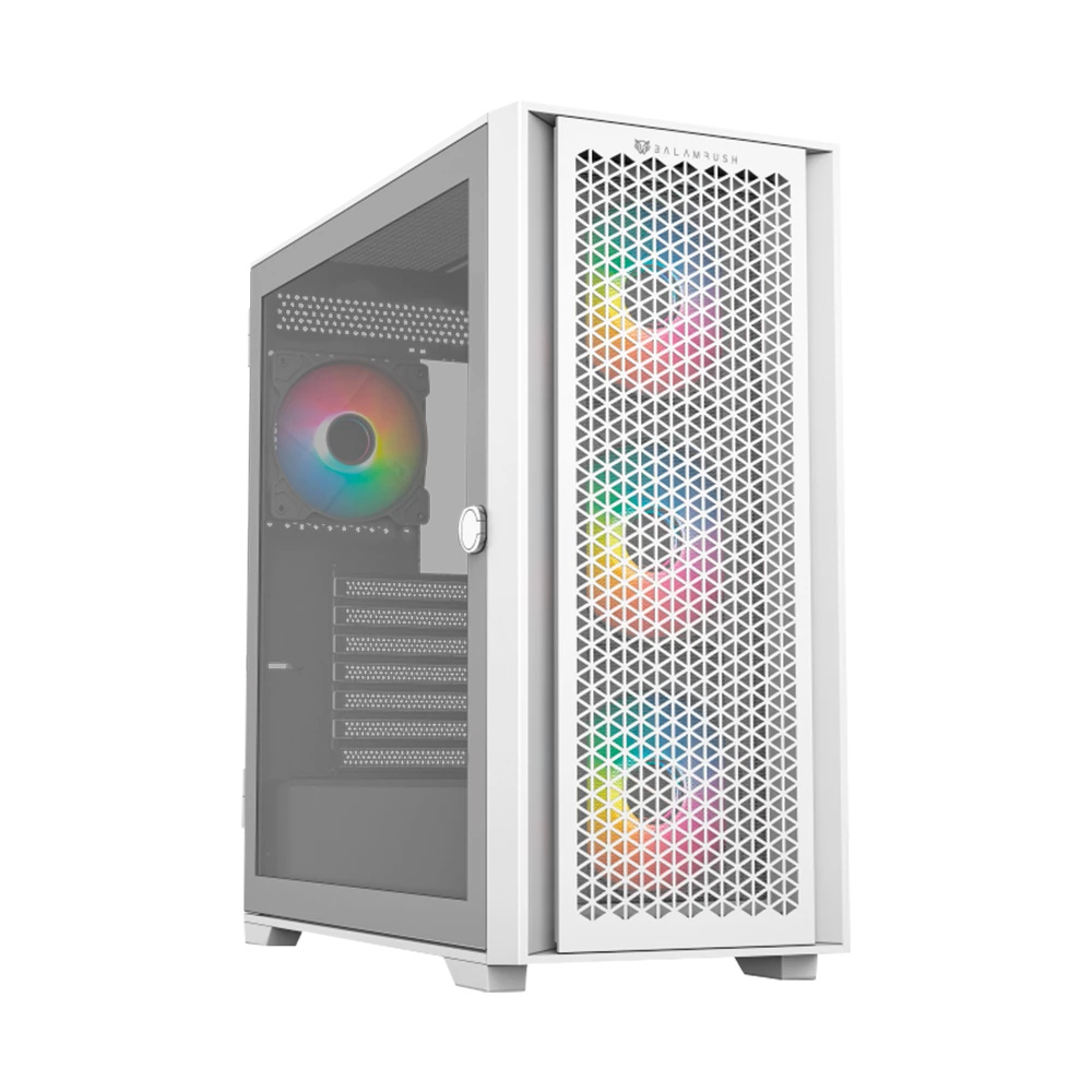 Foto 2 pulgar | Gabinete Balam Rush Carbono Twin Mate 7000 Con Ventana Rgb Midi-tower Atx/micro-atx/mini-itx Usb 3.0/2.0 Sin Fuente