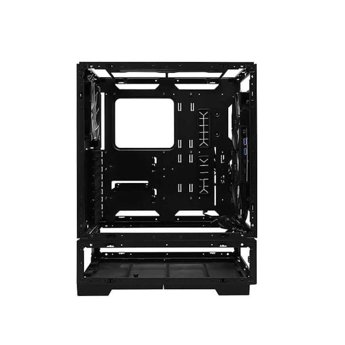 Foto 4 pulgar | Gabinete In Win Mod Free Deluxe Con Ventana, Full Tower, Atx/eatx/itx/micro Atx/mini-itx, Usb 3.0/3.2, Sin Fuent