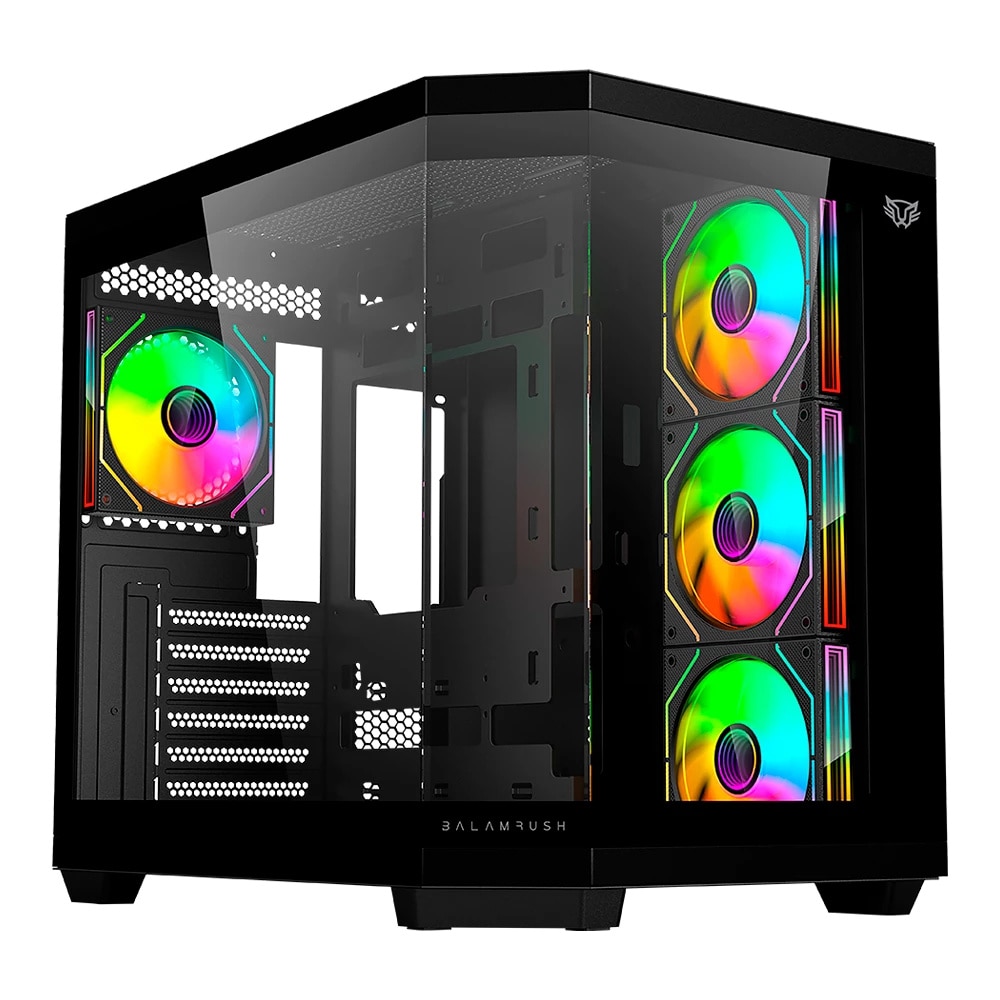 Gabinete Balam Rush Tank Super 9600 Tb Con Ventana Rgb, Midi-tower, Atx/micro-atx/itx, Usb 3.0/2.0, Sin Fuente, $2,349
