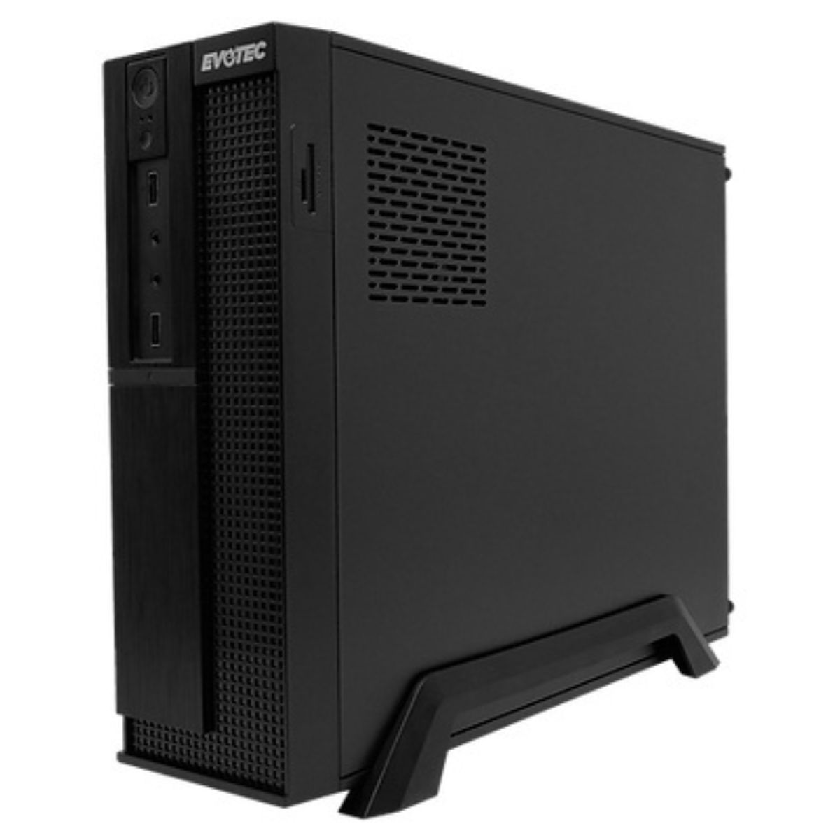 Foto 3 pulgar | Gabinete Evotec Lisboa, Micro-tower, Micro-atx, Usb 3.0, Con Fuente De 500w, Sin Ventiladores Instalados, Negro