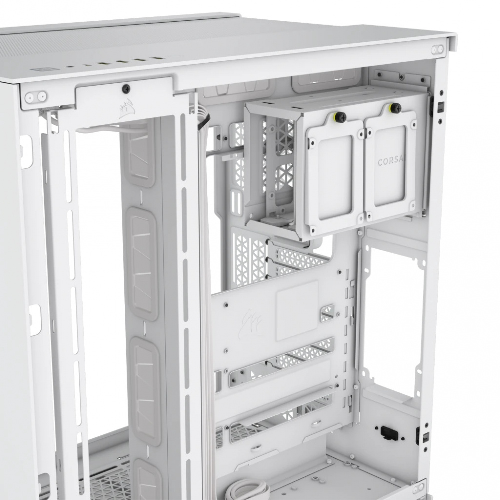 Foto 3 | Gabinete Corsair 6500d Airflow Con Ventana, Midi-tower, Atx, Usb 3.1, Sin Fuente, Sin Ventiladores Instalados, Blanco