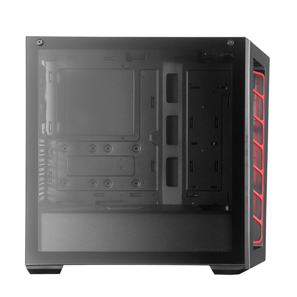 Foto 3 pulgar | Gabinete Cooler Master Masterbox Mb520 Tg Con Ventana Led Rojo, Tower, Atx/micro-atx/mini-itx, Sin Fuente, 1 Ven