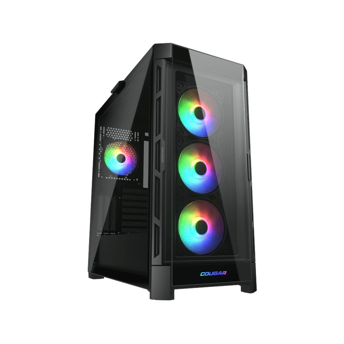 Foto 2 pulgar | Gabinete Cougar Duoface Pro RGB con Ventana y 4 Ventiladores ARGB