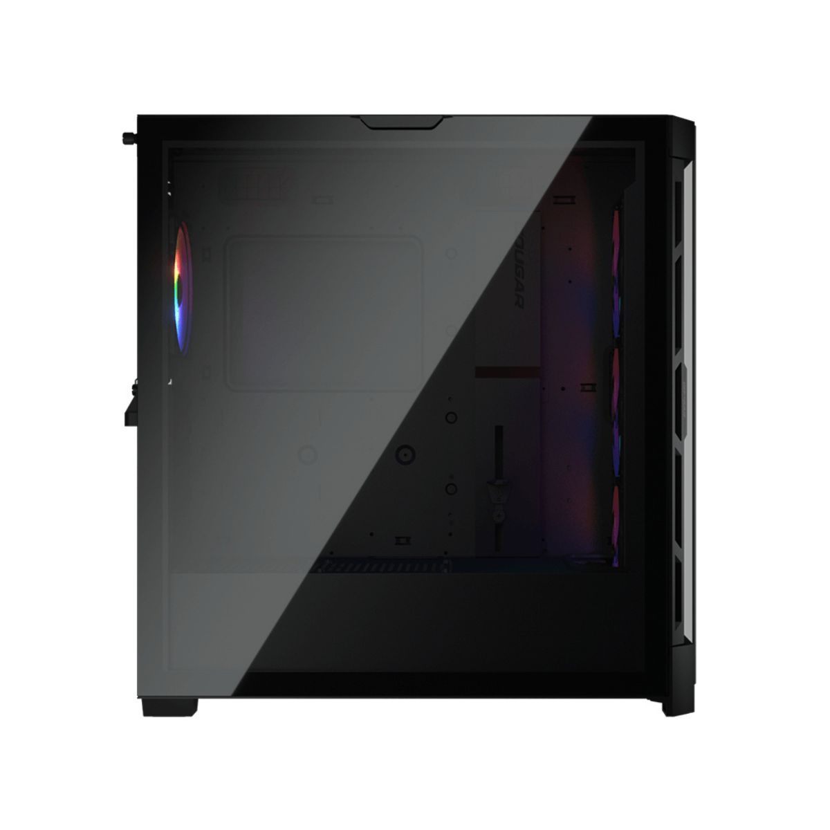 Foto 4 pulgar | Gabinete Cougar Duoface Pro RGB con Ventana y 4 Ventiladores ARGB