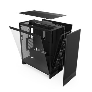 Foto 4 | Gabinete NZXT H7 Flow 2024 con Ventana Midi-Tower Mini-ITX/Micro-ATX/ATX USB 3.0 sin Fuente 3 Ventiladores Instalados