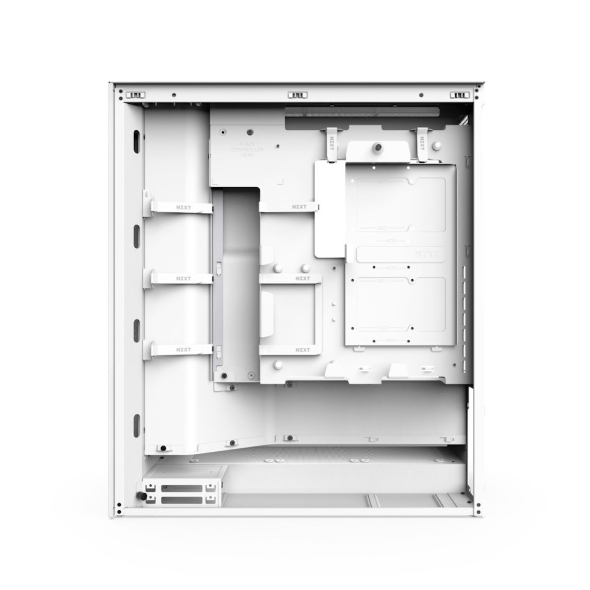 Foto 6 pulgar | Gabinete Nzxt H7 Flow 2024 Con Ventana, Midi-tower, Mini-itx/micro-atx/atx, Usb 3.0, Sin Fuente, 3 Ventiladores