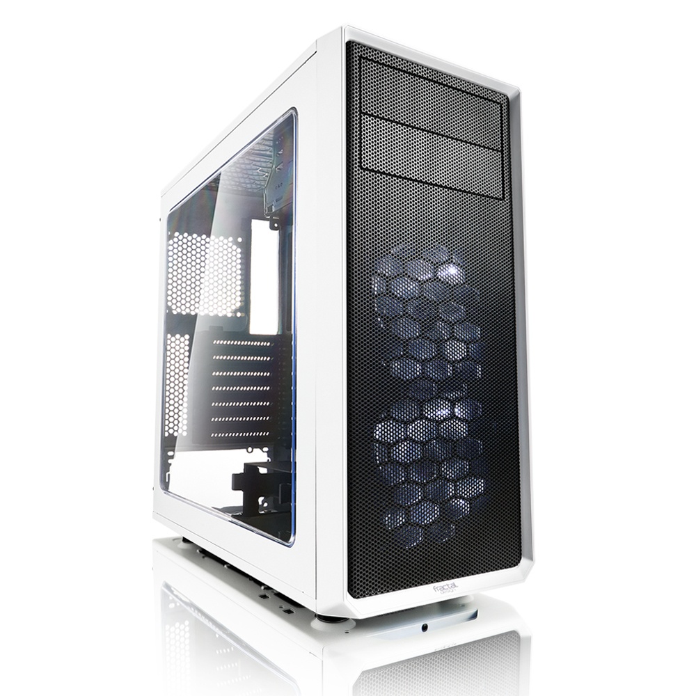 Foto 2 pulgar | Gabinete Fractal Design Focus G con Ventana Led Blanco Midi-Tower ATX/Mini-ITX/Micro-ATX USB 3.0/2.0 sin Fuente