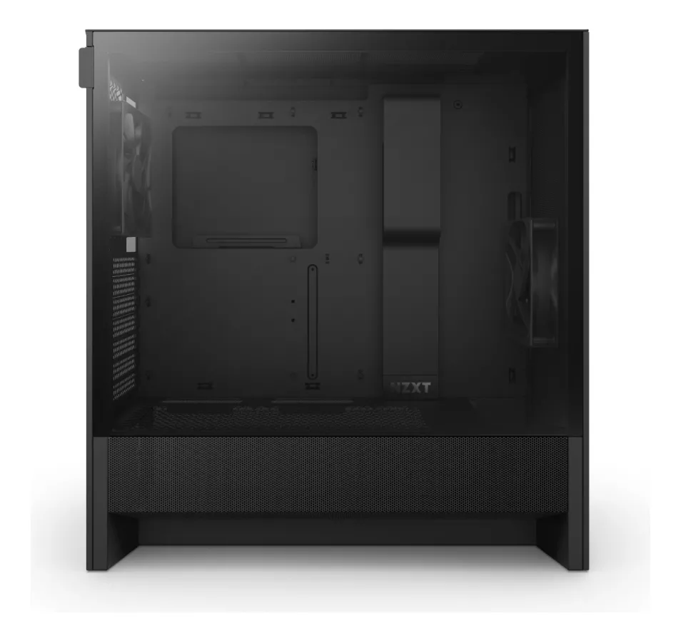 Foto 4 pulgar | Gabinete Nzxt H5 Flow Edition Negro Atx S/fuente Cristal