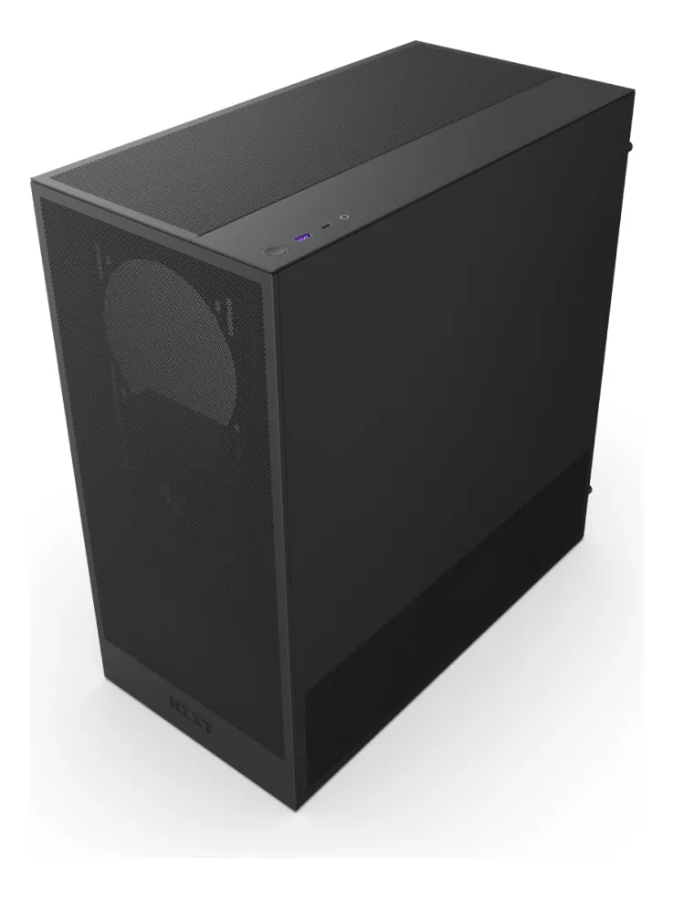 Foto 5 pulgar | Gabinete Nzxt H5 Flow Edition Negro Atx S/fuente Cristal