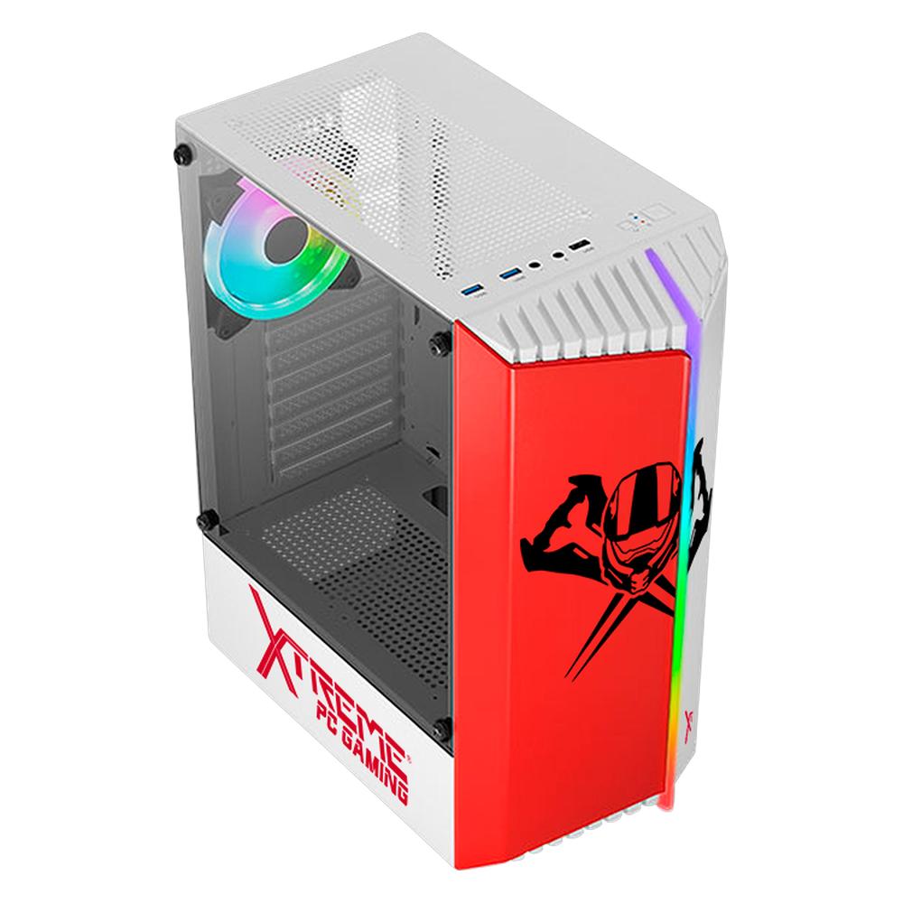 Foto 5 pulgar | Gabinete Gamer Xtreme Pc Gaming Halo Infinite Edition Media Torre Atx 1 Fan Cristal Templado Rgb