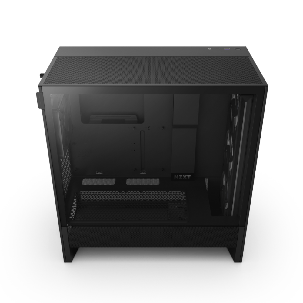 Foto 4 pulgar | Gabinete Nzxt H5 Flow Rgb Edition Negro Atx S/fuente Negro